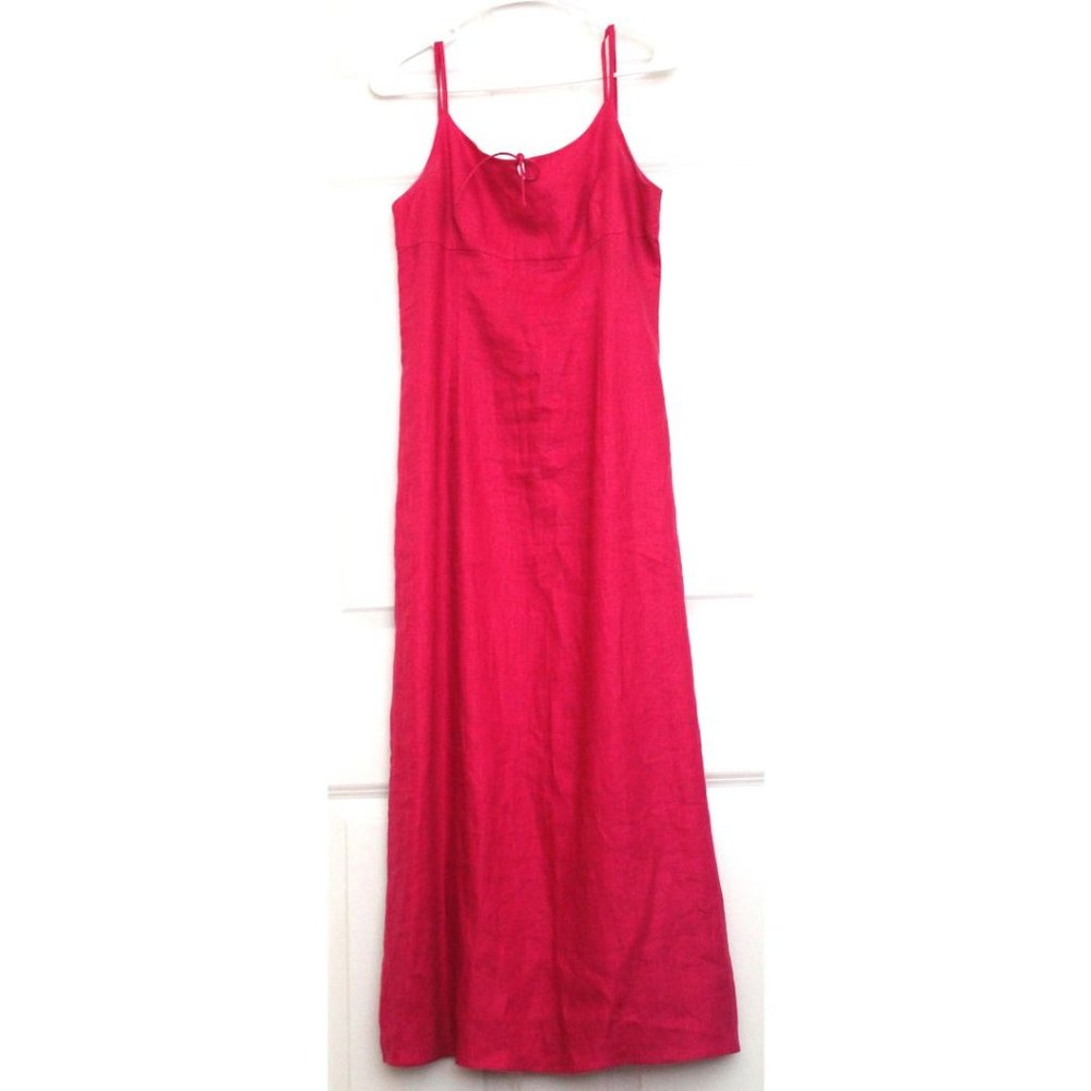 Vintage Linen Maxi Dress Sz 6 Reformation/Olivia Dean/Modern Renaissance (No tag